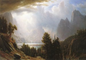 Paesaggio da Albert Bierstadt